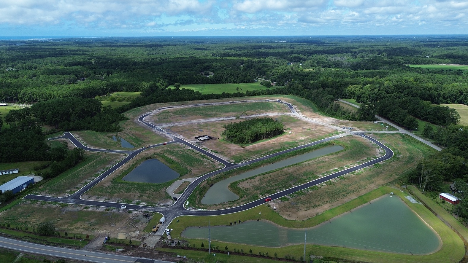 aerial of community