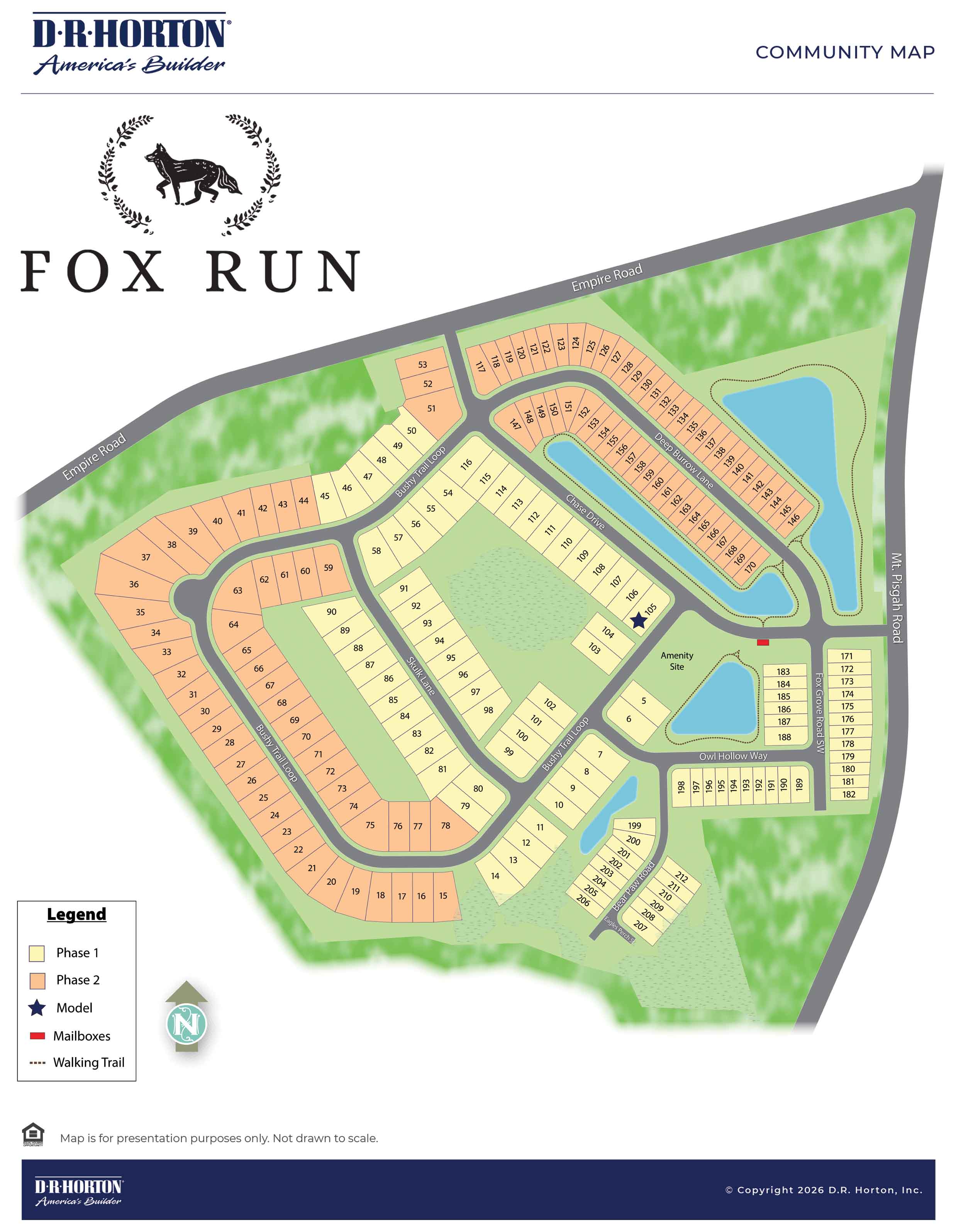Static Lot Map