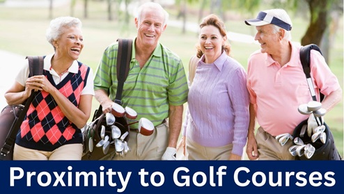 Proximity to Golf