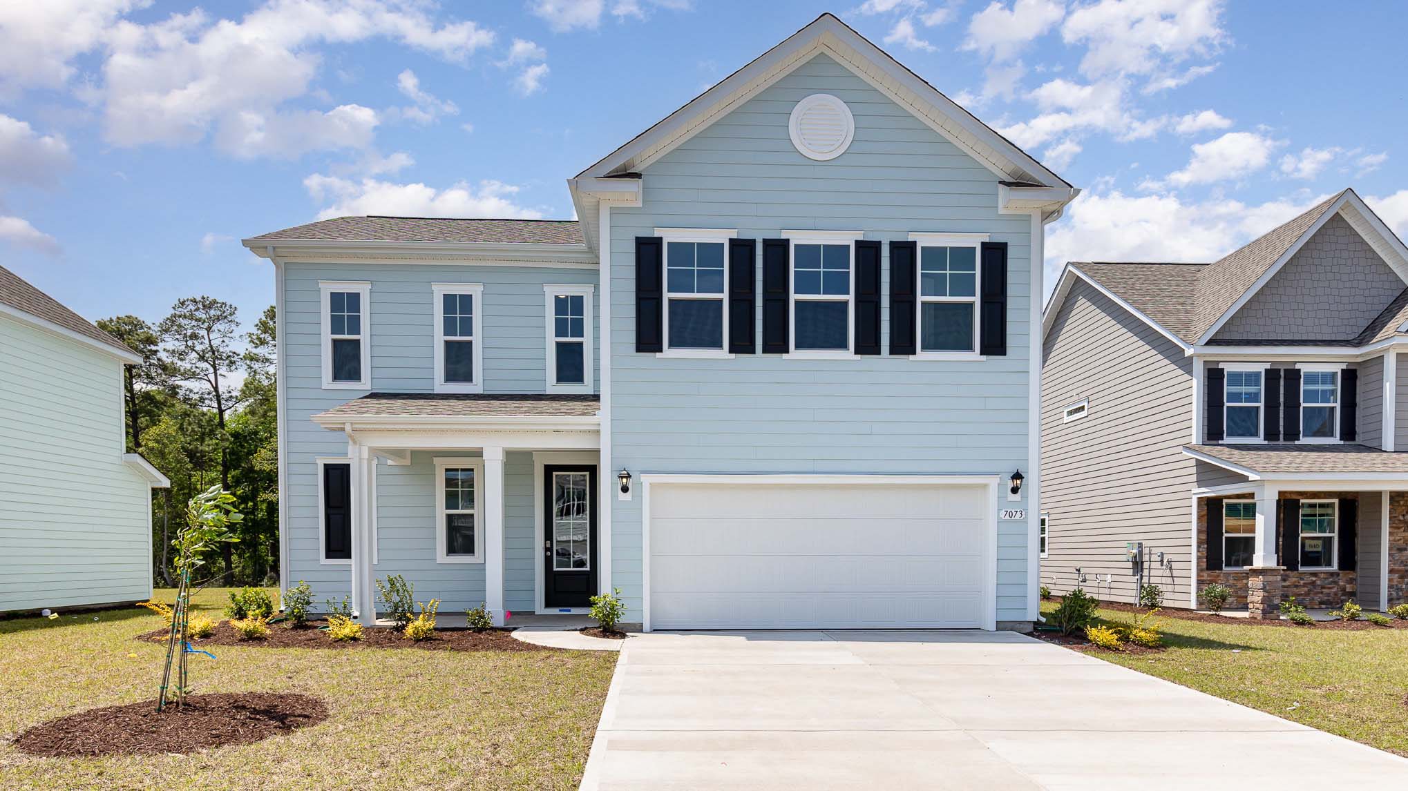 two story home