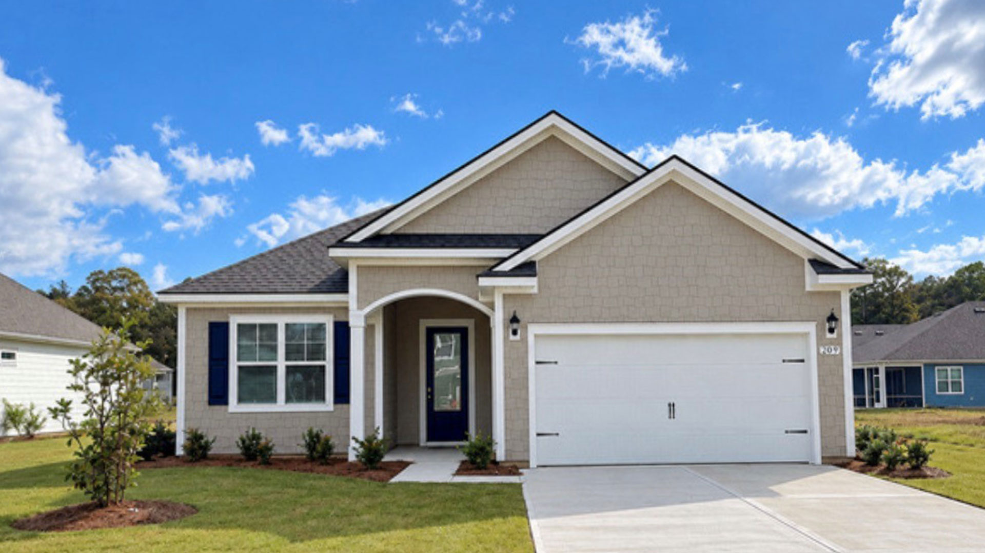 single story home