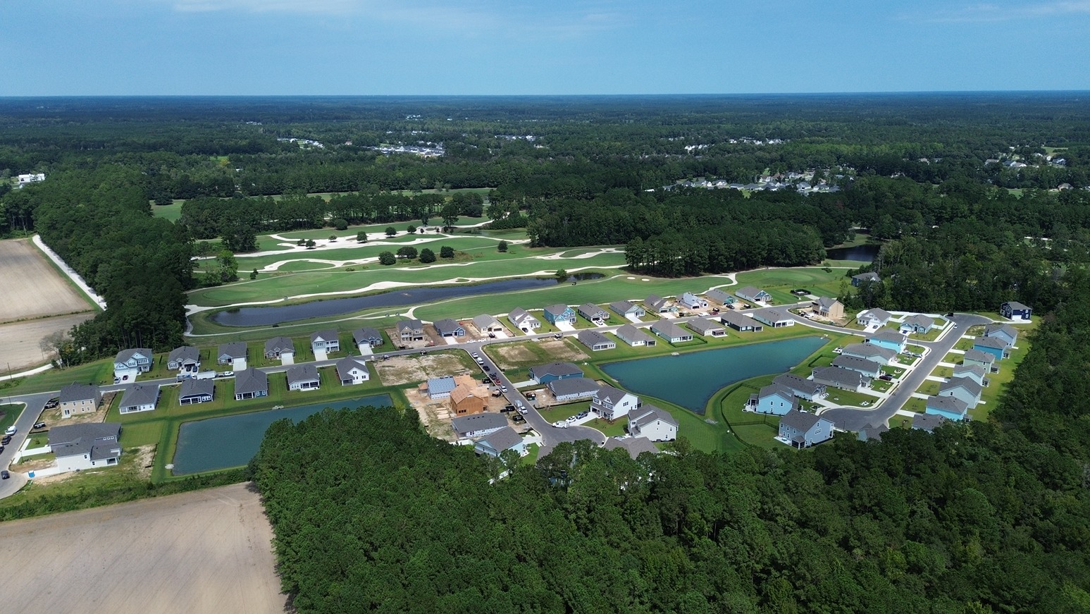 Aerial of community
