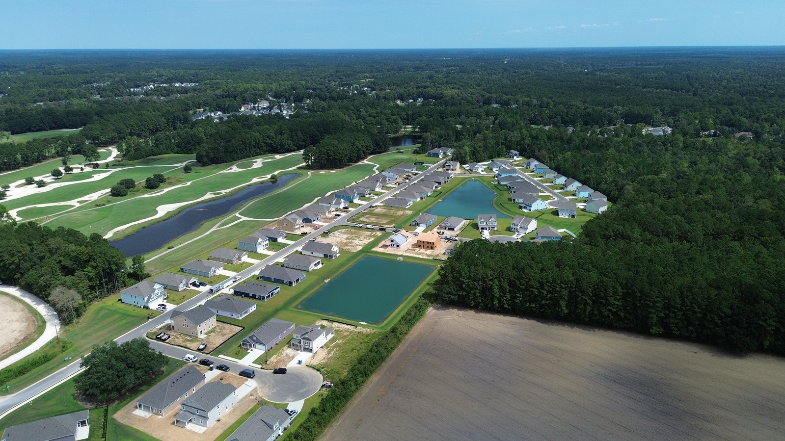 Aerial of community