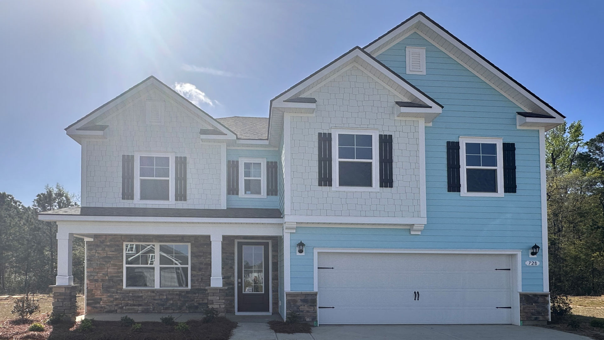 two story home