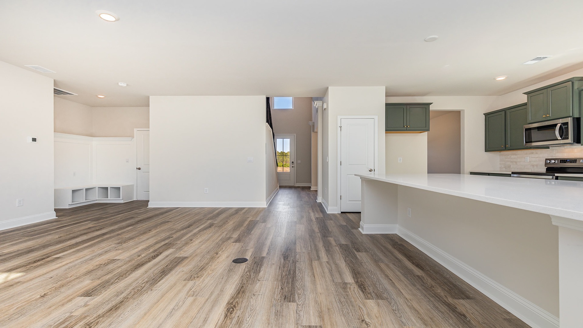 kitchen with granite counters