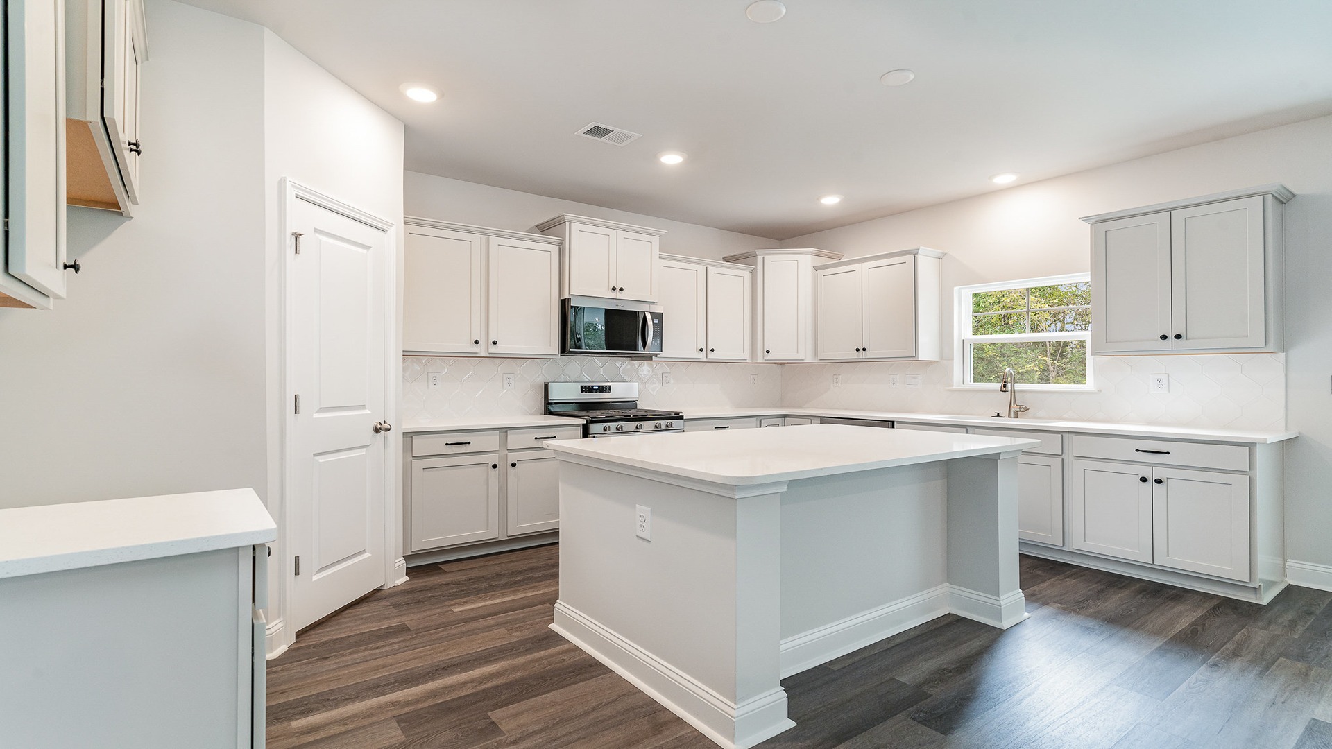 kitchen with granite counters