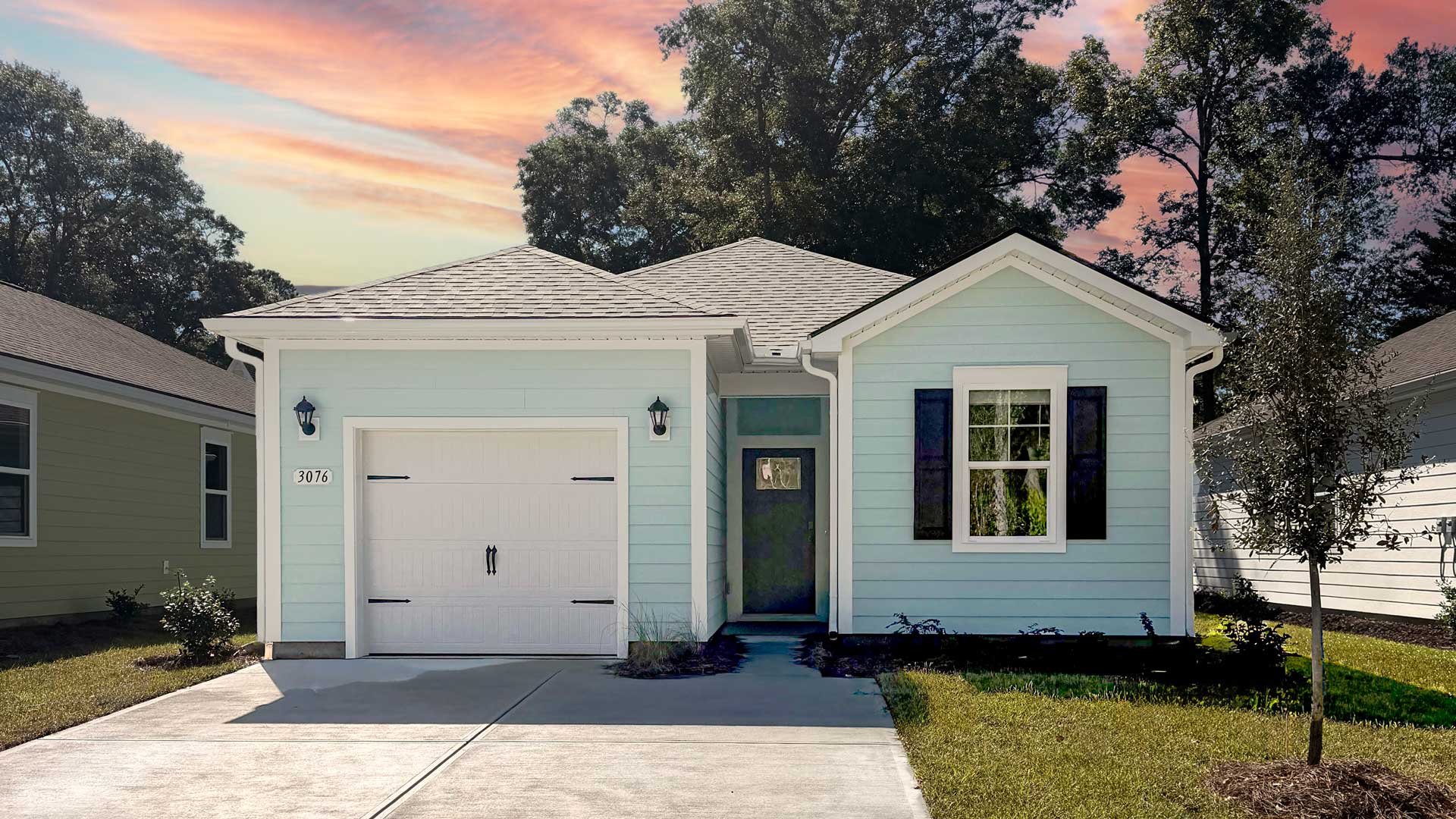 single story home