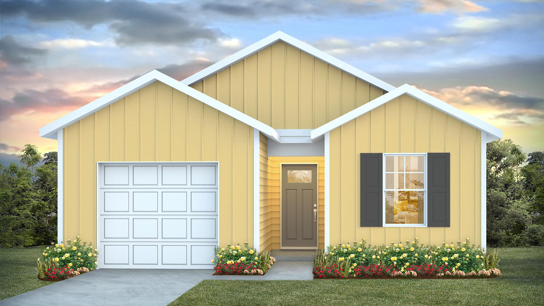 single story home