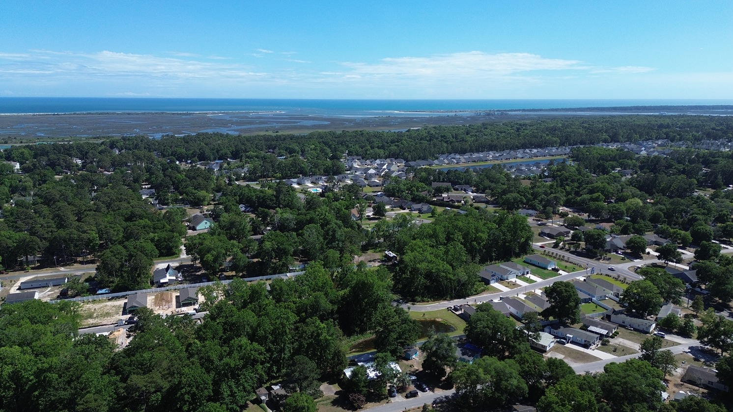 aerial of community