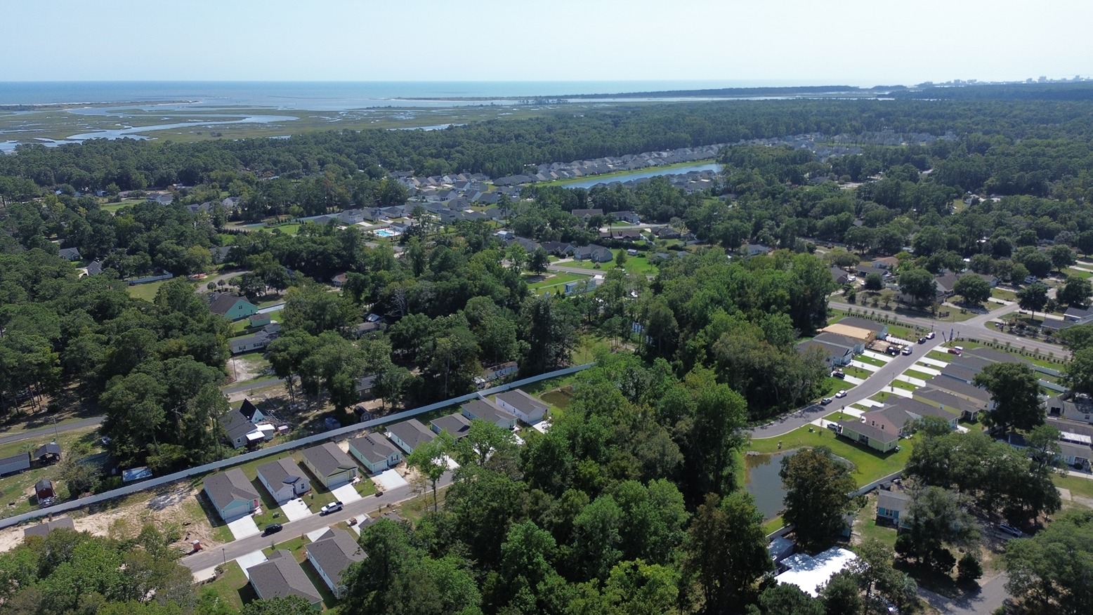 aerial of community