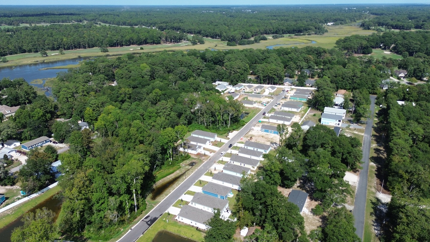 aerial of community