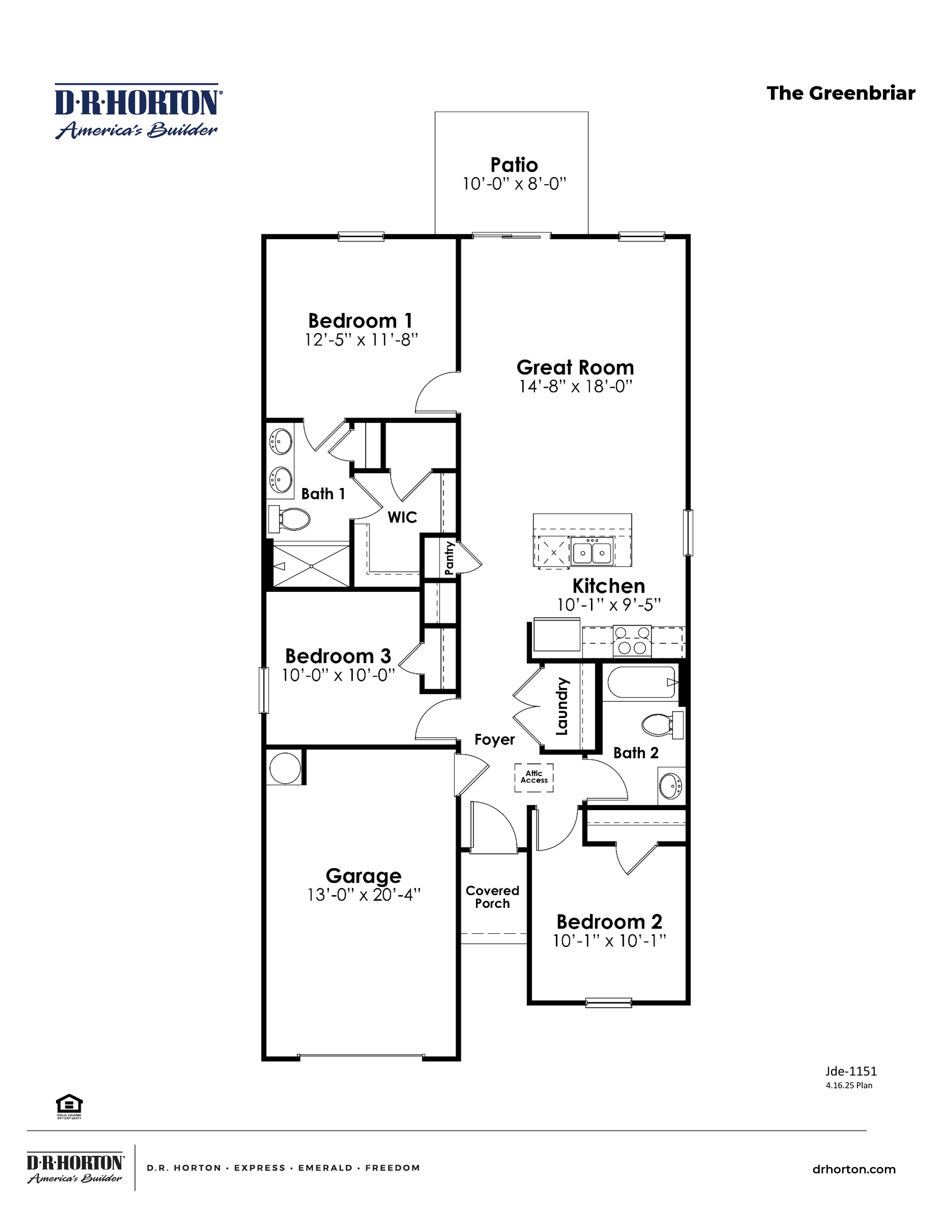 Greenbriar Plan at Southshore Bay