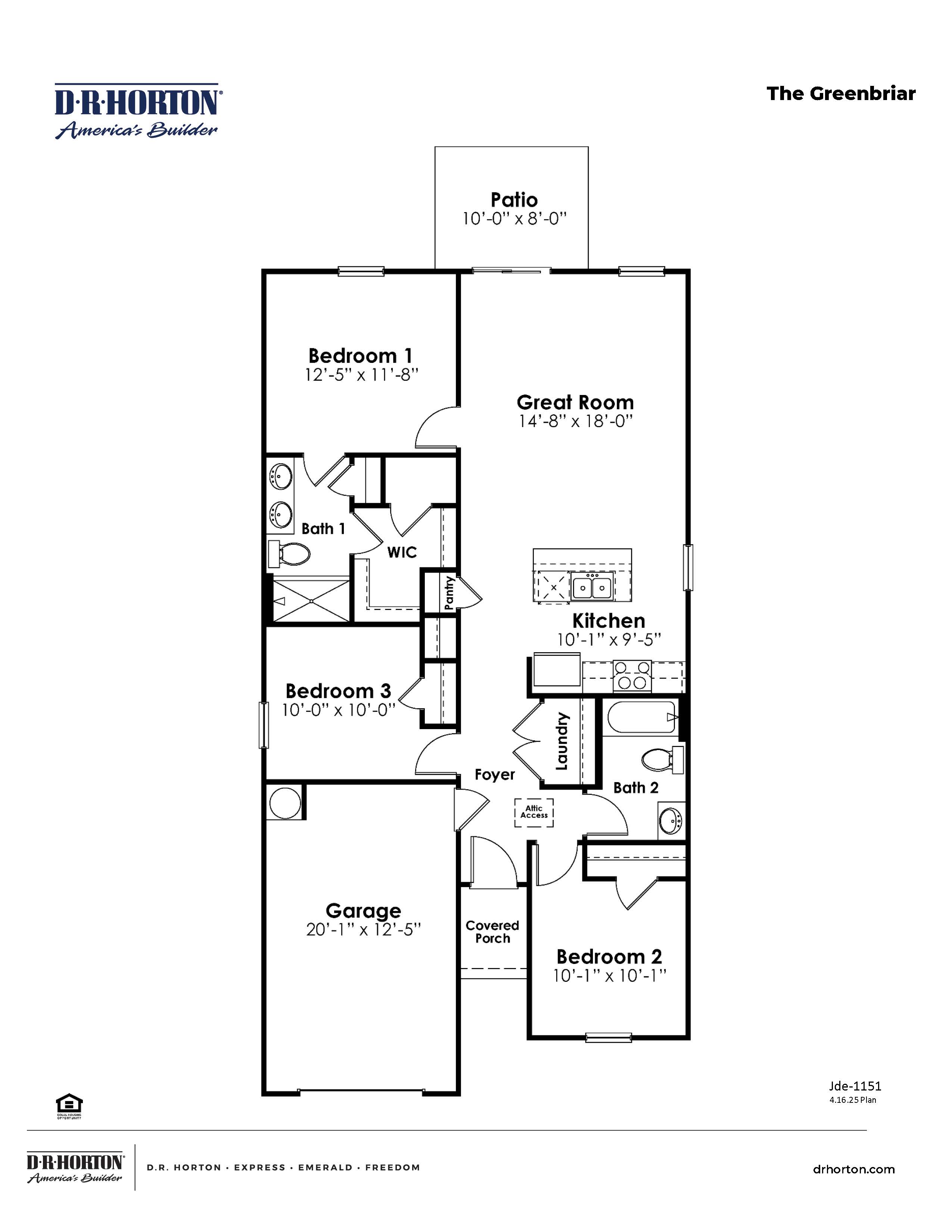 Greenbriar at Southshore Bay Plan Image