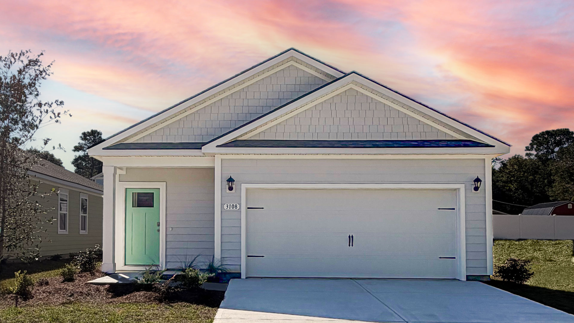 single story home