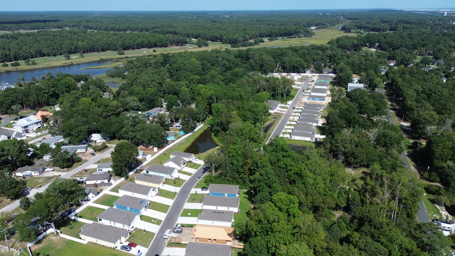 aerial of community