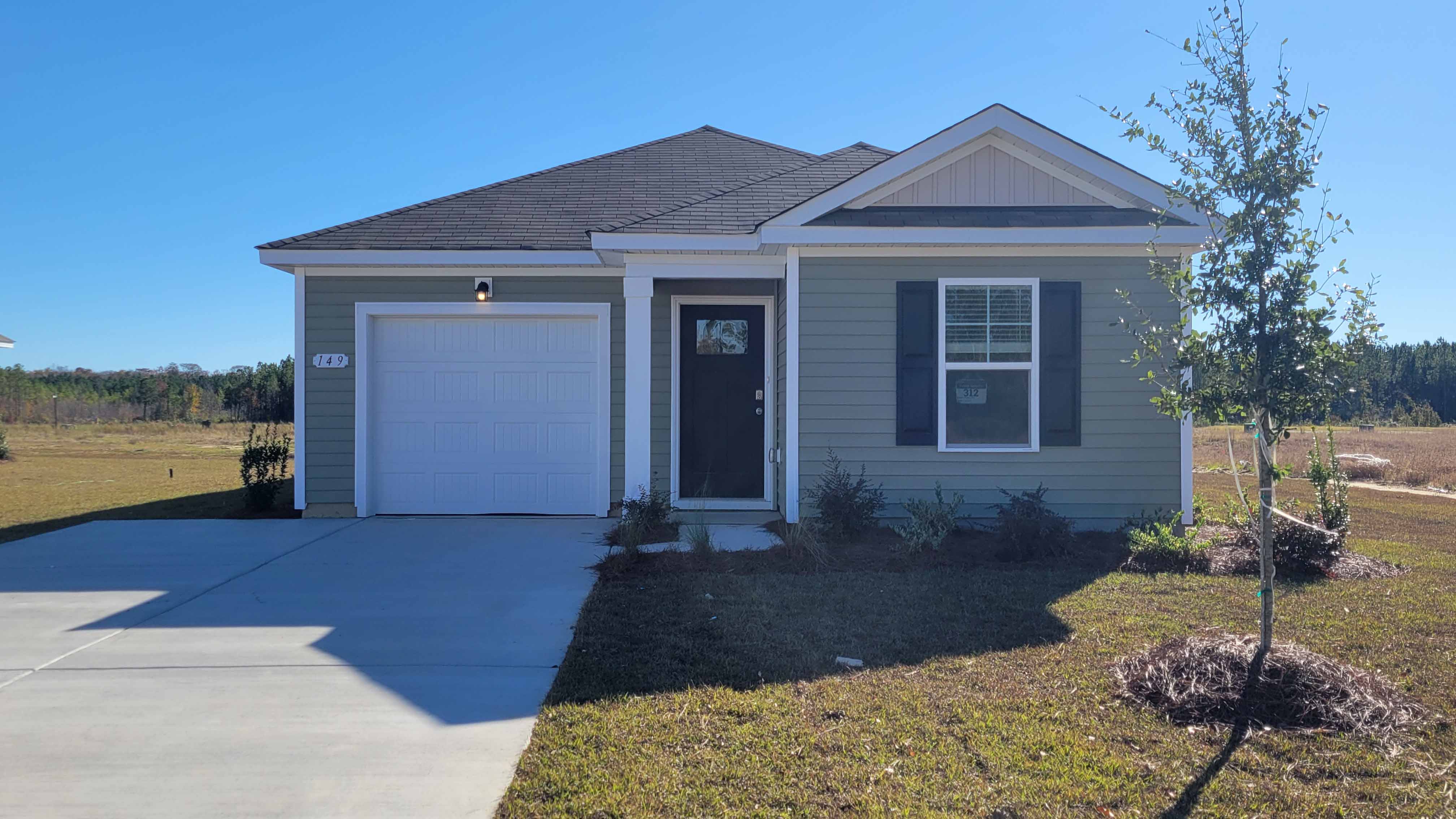 single story home