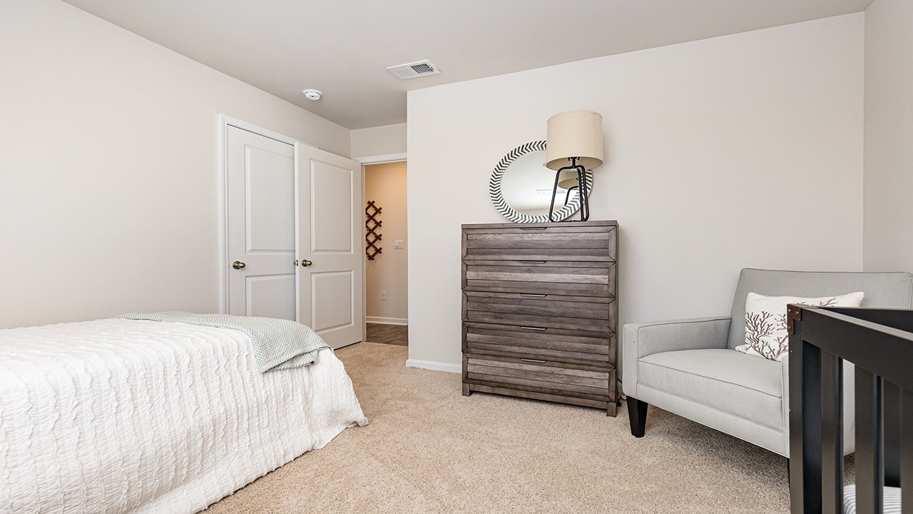 Perry bedroom with dresser