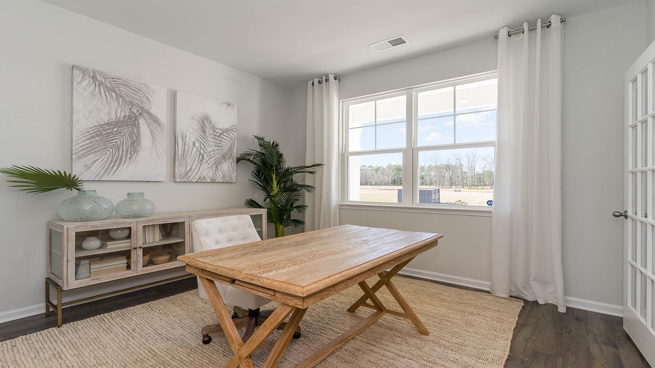 office style room with desk