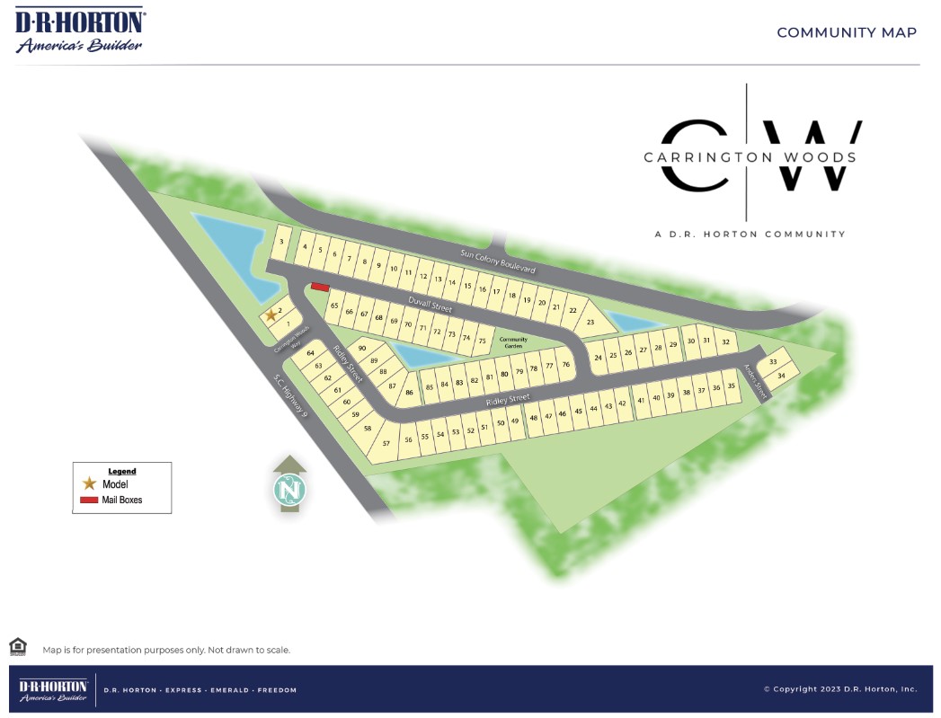 Static Lot Map