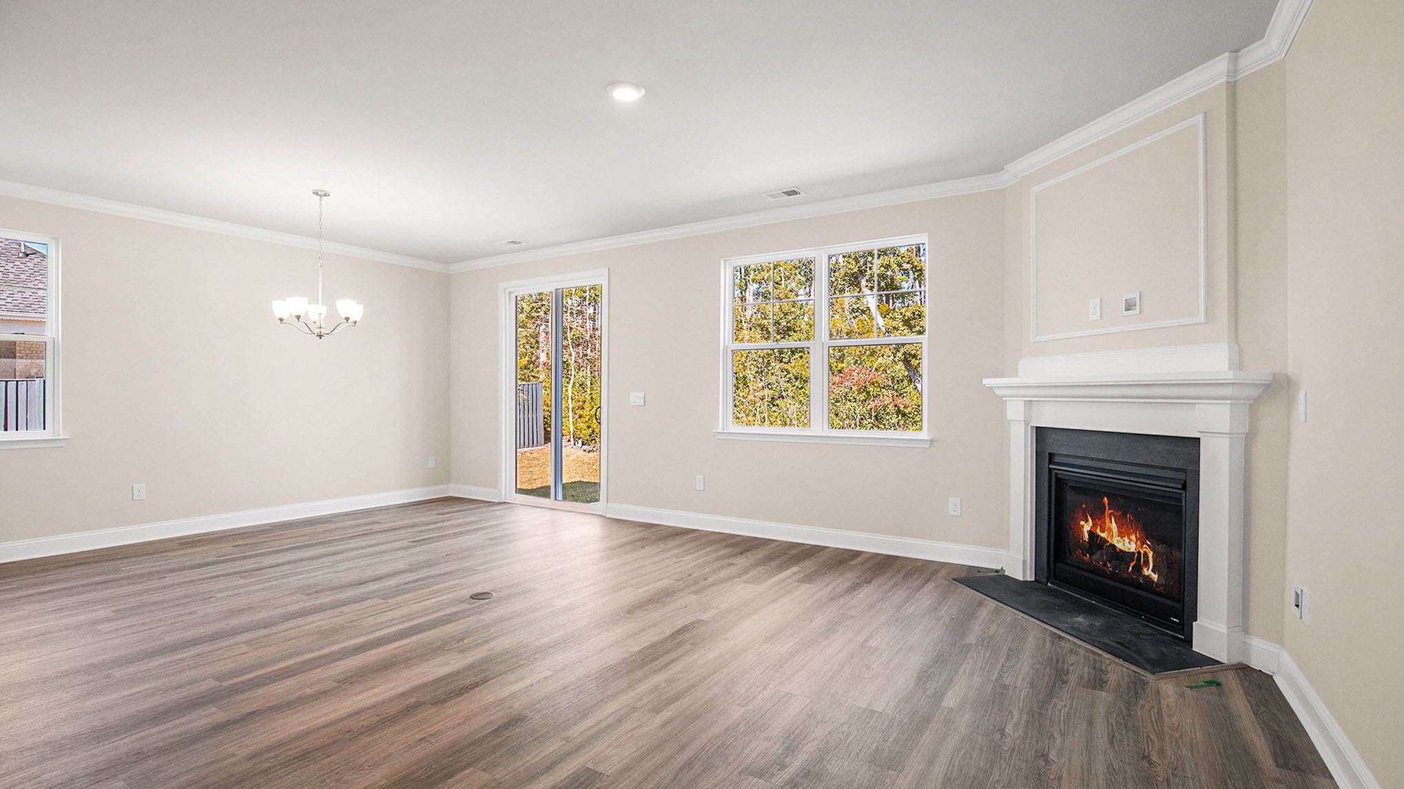 Belfort with fireplace