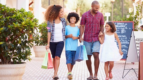 family shopping