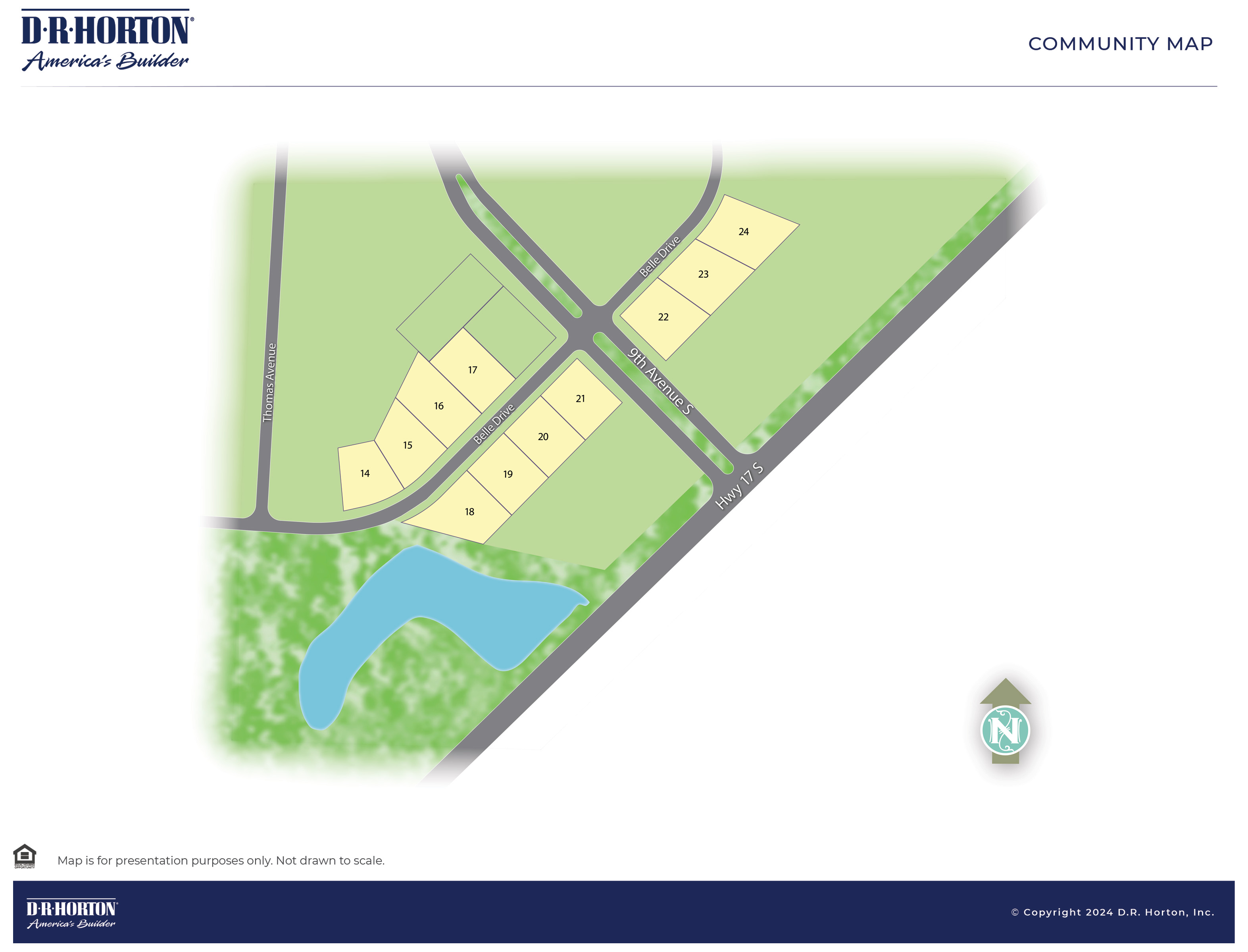 Static Lot Map