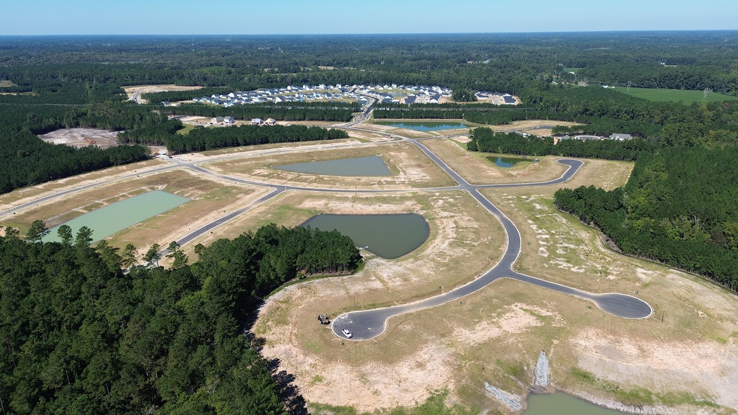 Aerial of community
