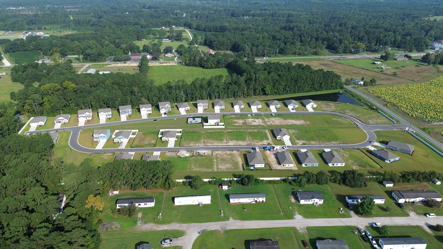 Aerial of community