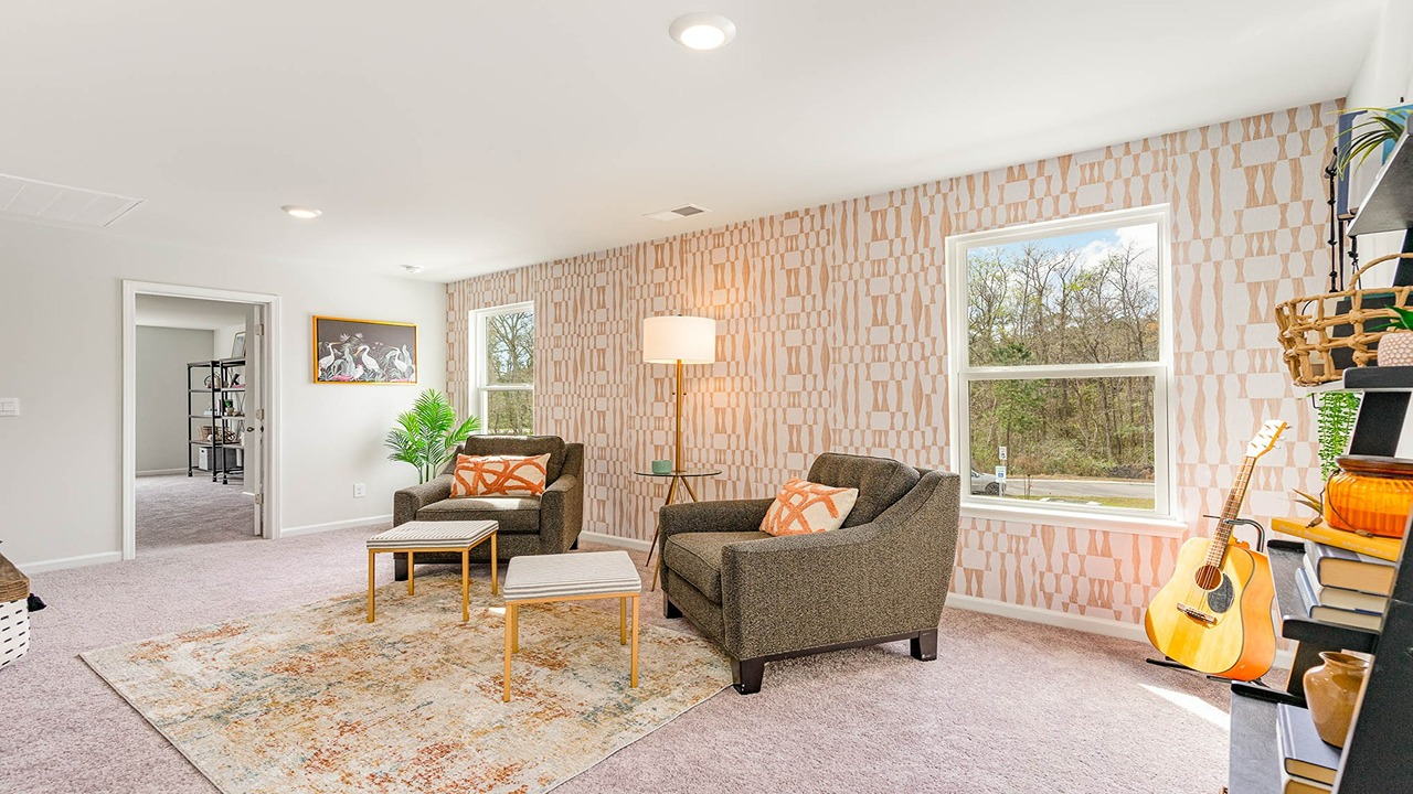 Wren loft with carpet