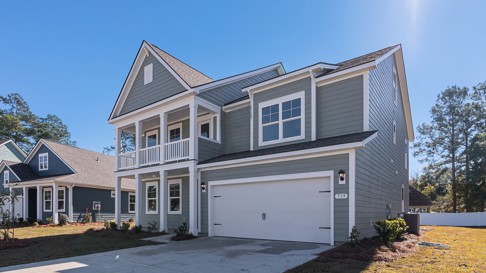 two story home