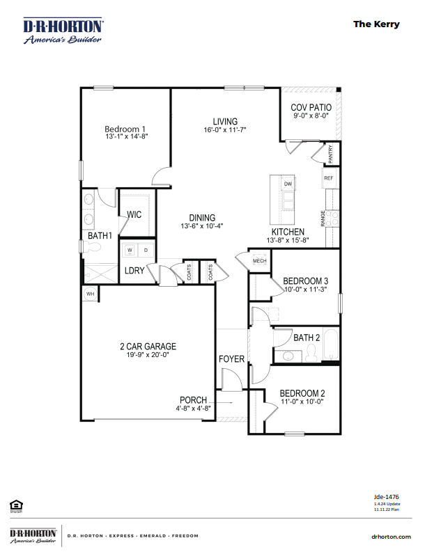 The Kerry Floorplans