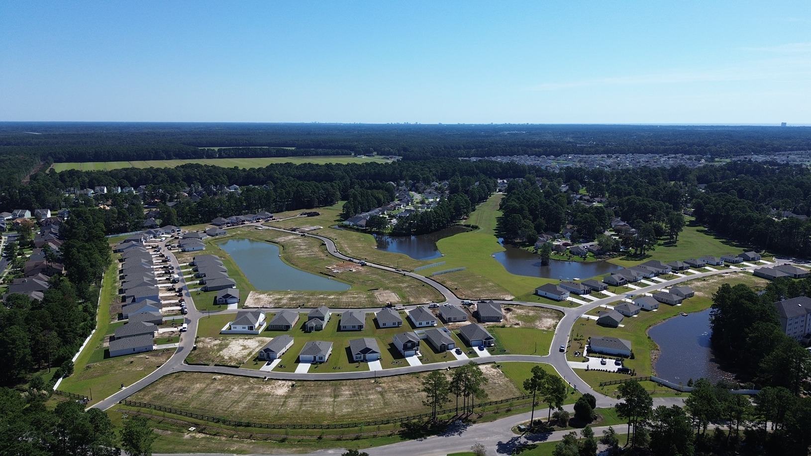 aerial of community