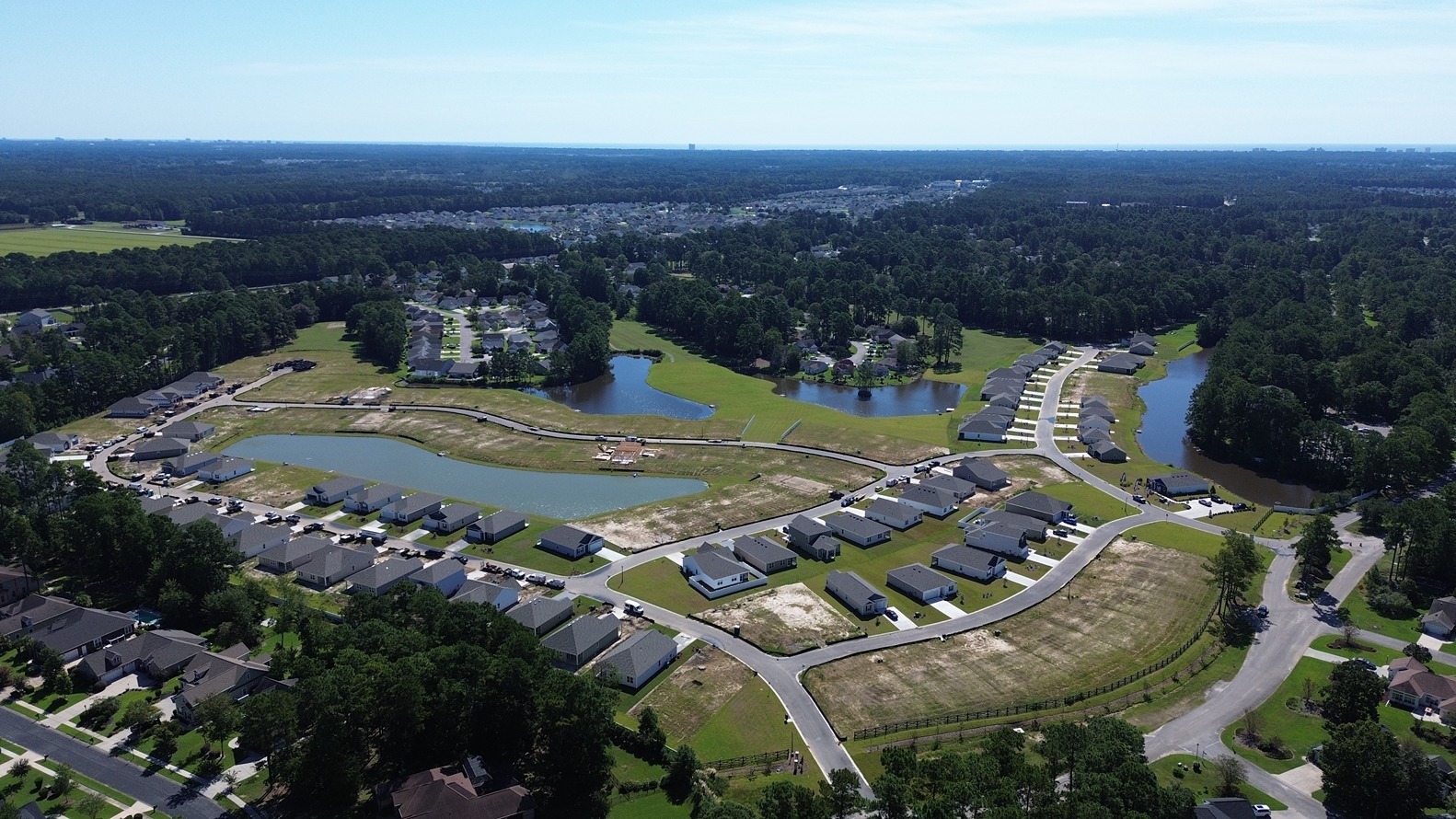 aerial of community