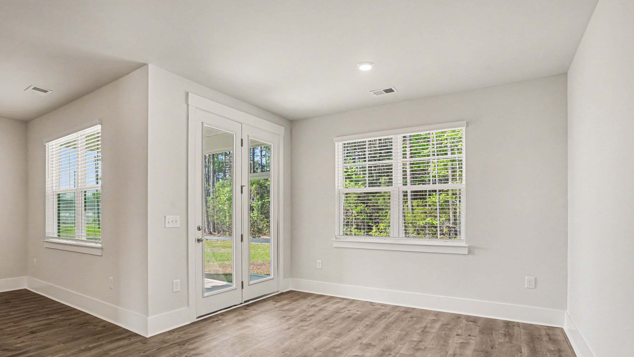 sliding door with large windows