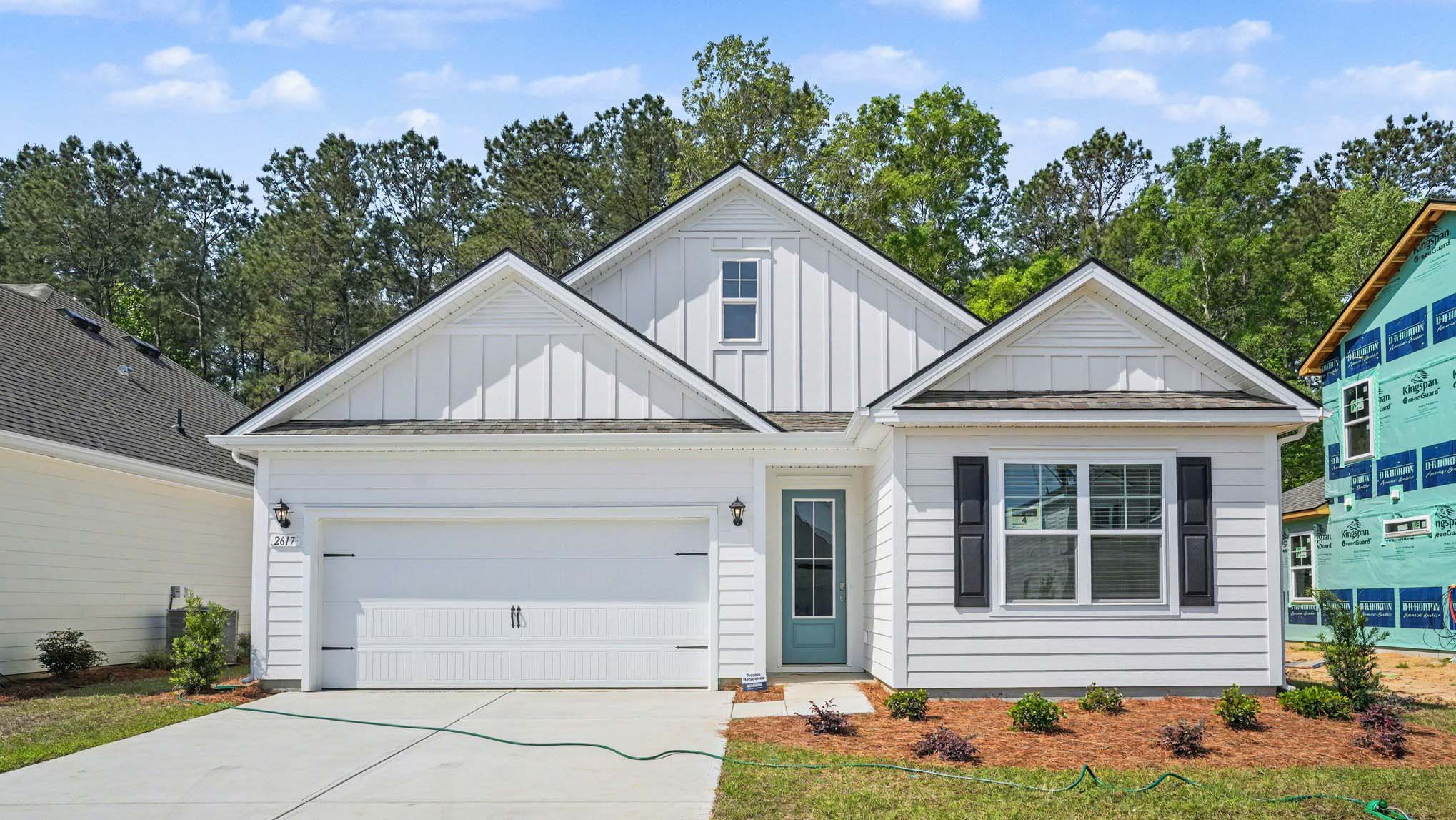 Davnille home with two car garage