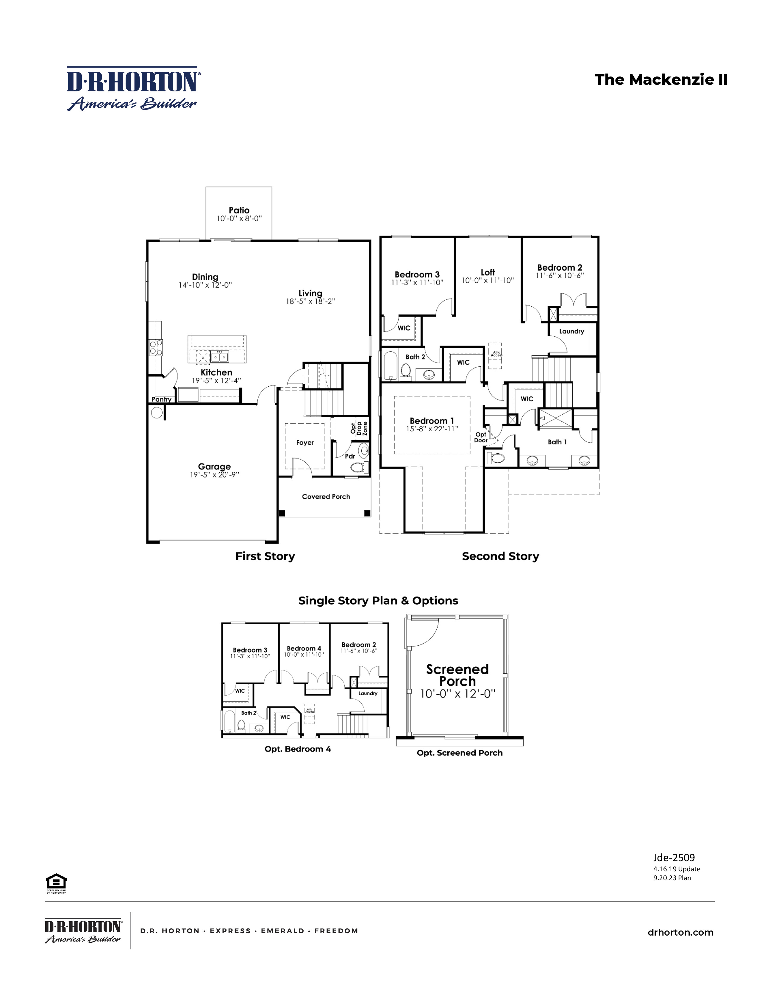Mackenzie2 plan at Chapman Village
