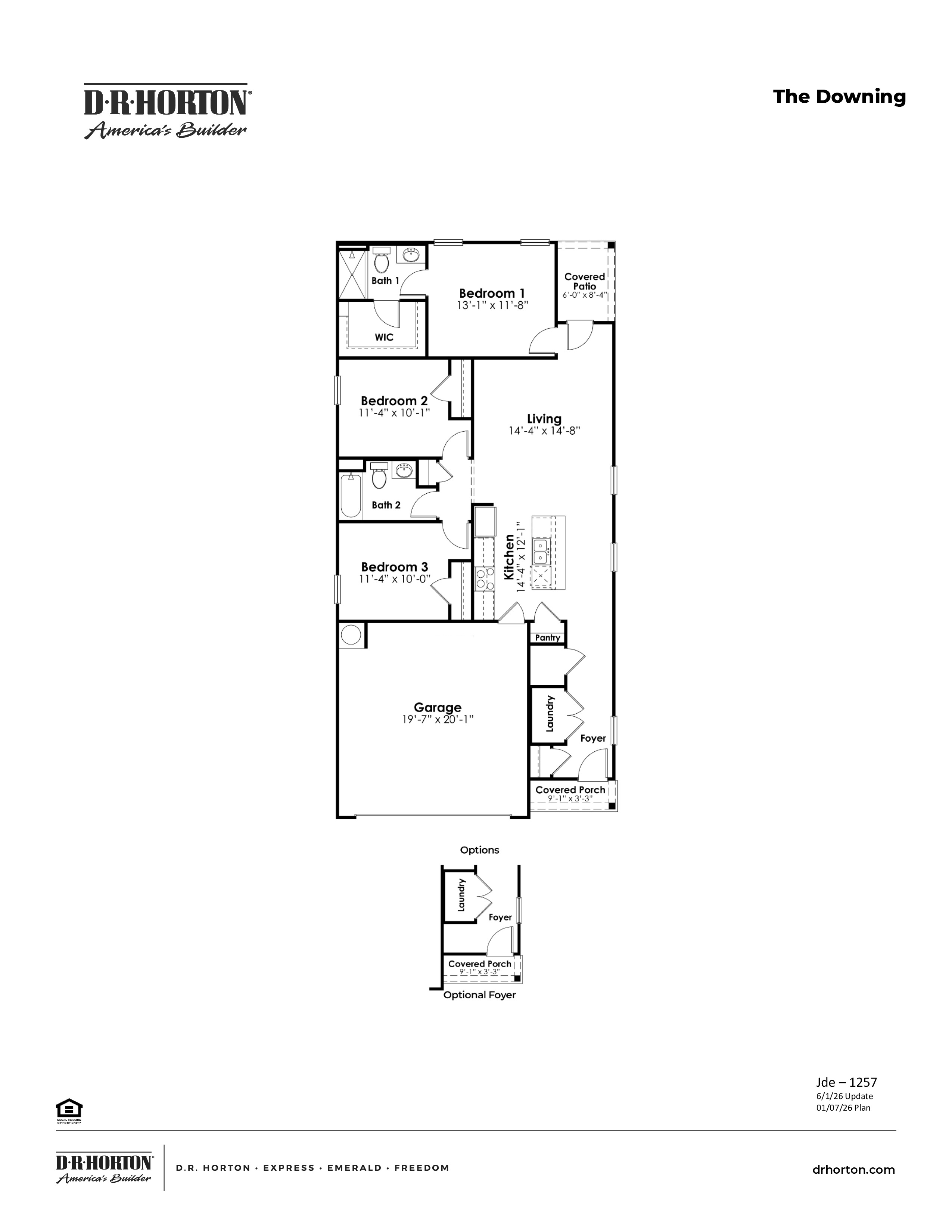 Downing Plan Image at Chapman Village