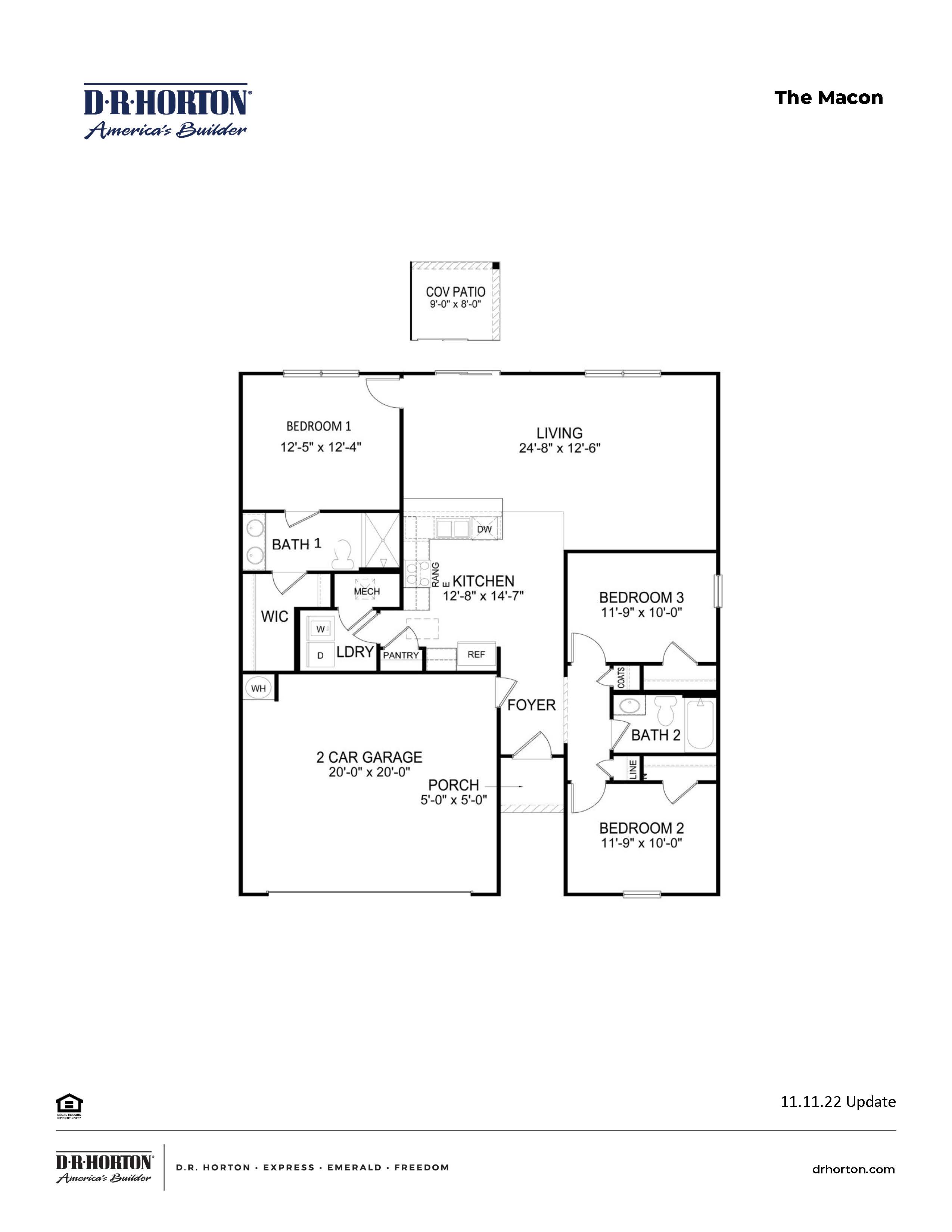 Macon Plan Image at Chapman Village