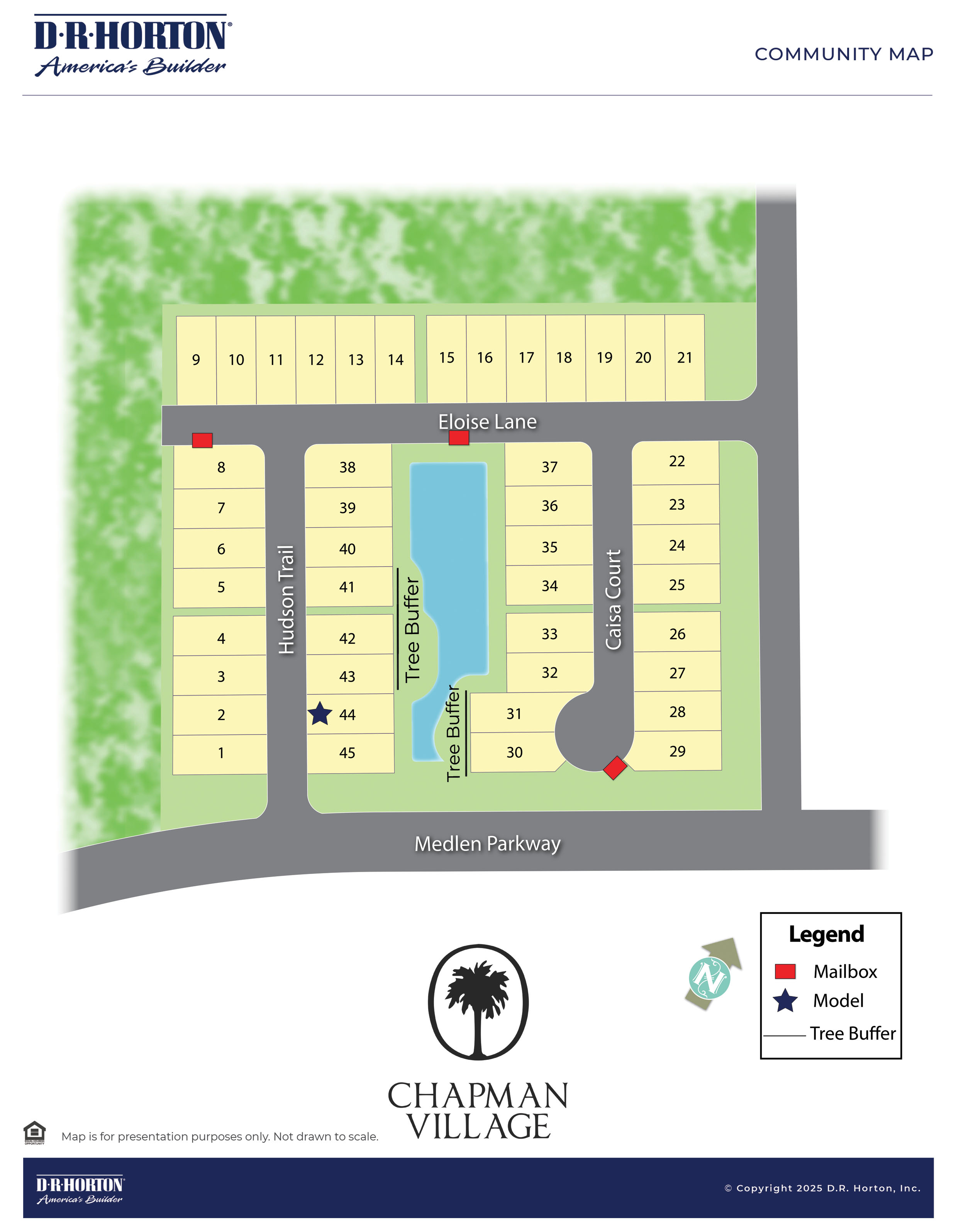 Static Lot Map