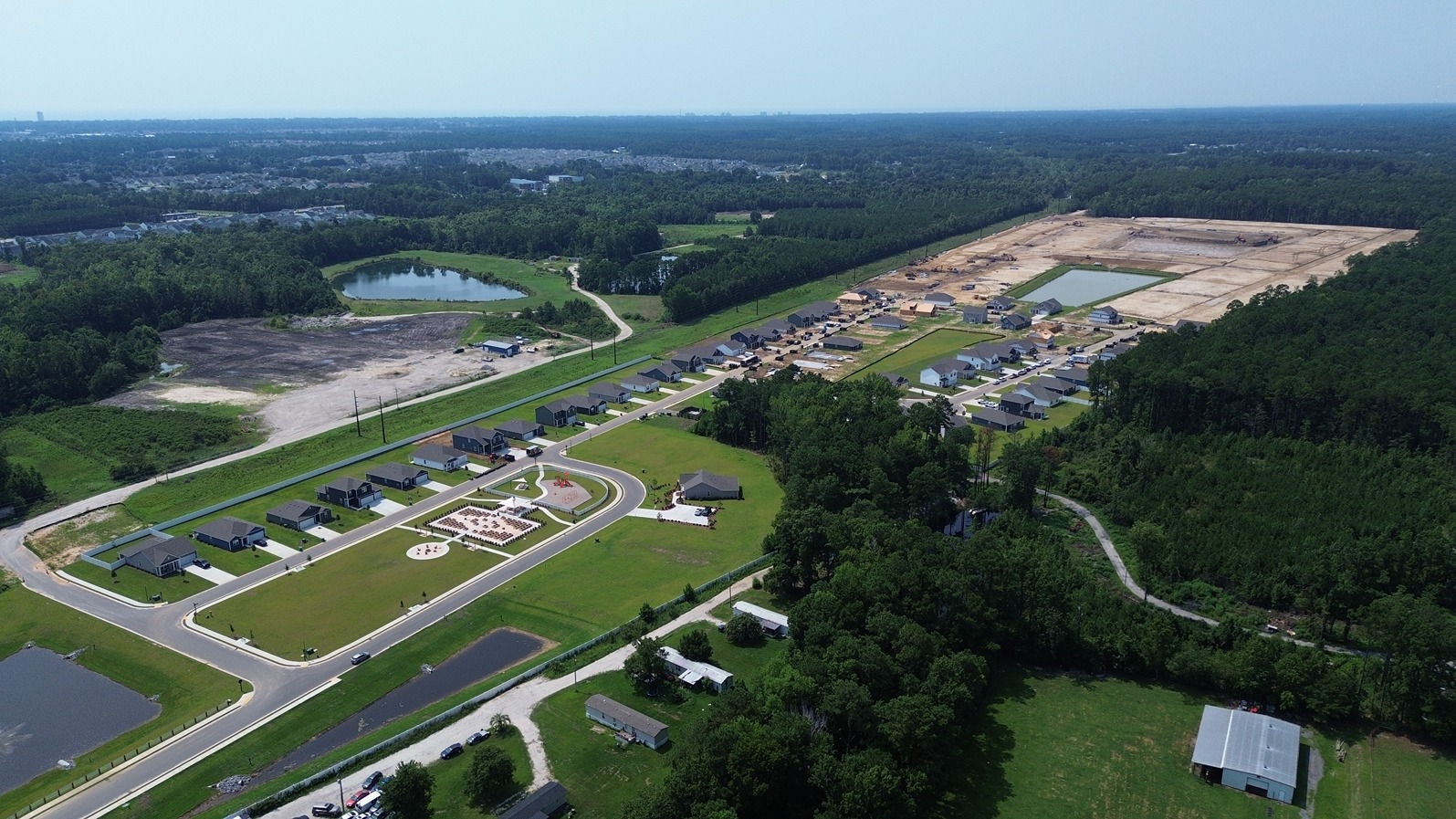 Aerial of Community