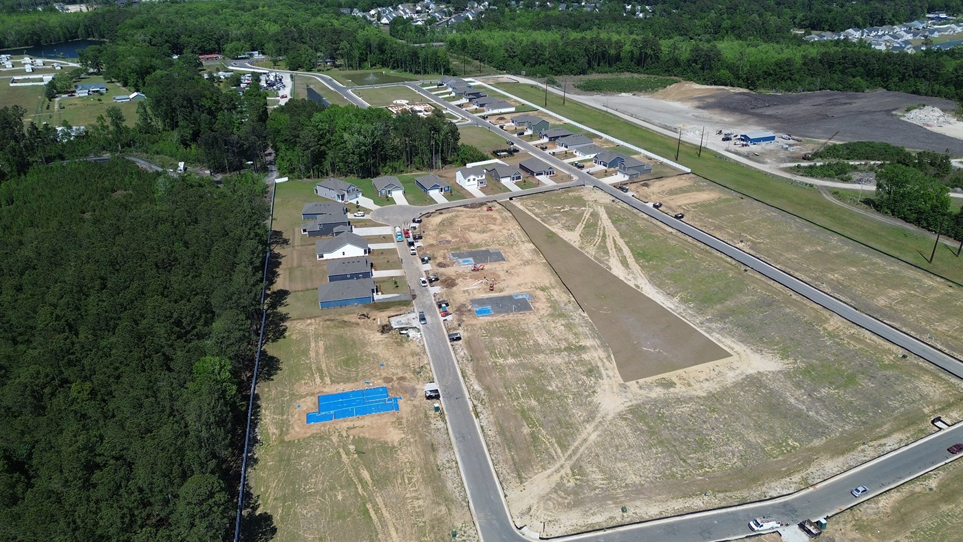 Aerial of community