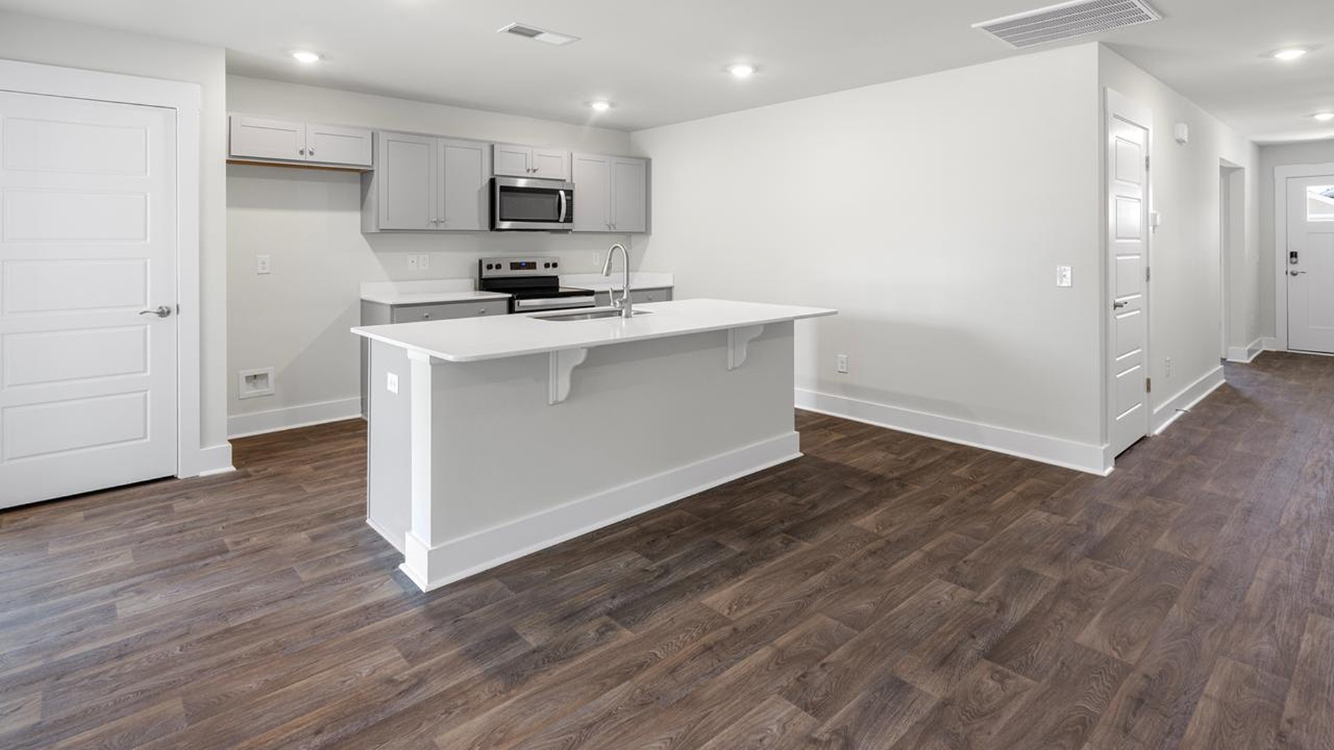 This floor plan combines comfort and convenience, making it a great choice for those seeking an open layout.