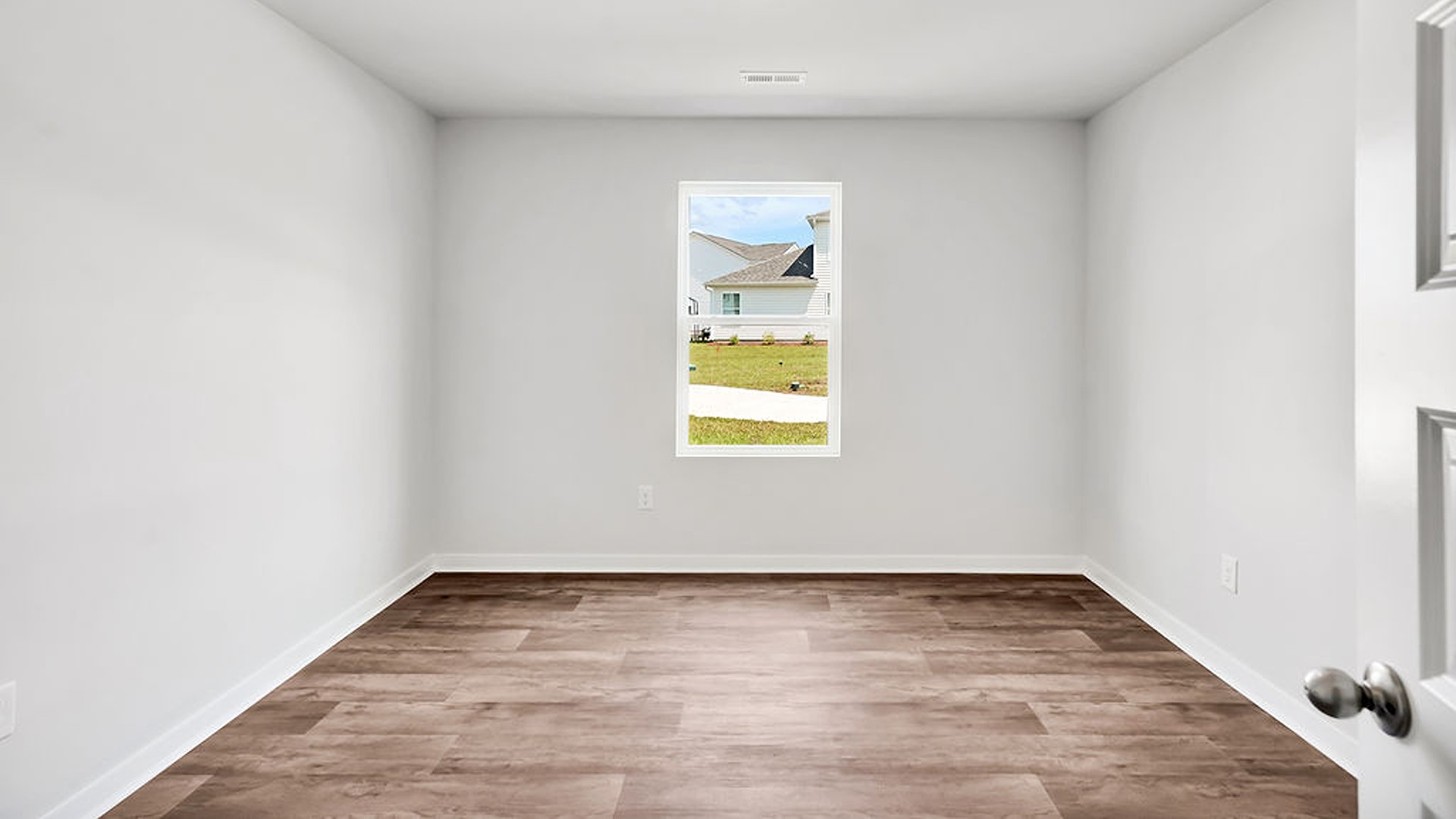 The primary bedroom has its own attached bathroom that features a walk-in closet and all the space you need to get ready in the morning.