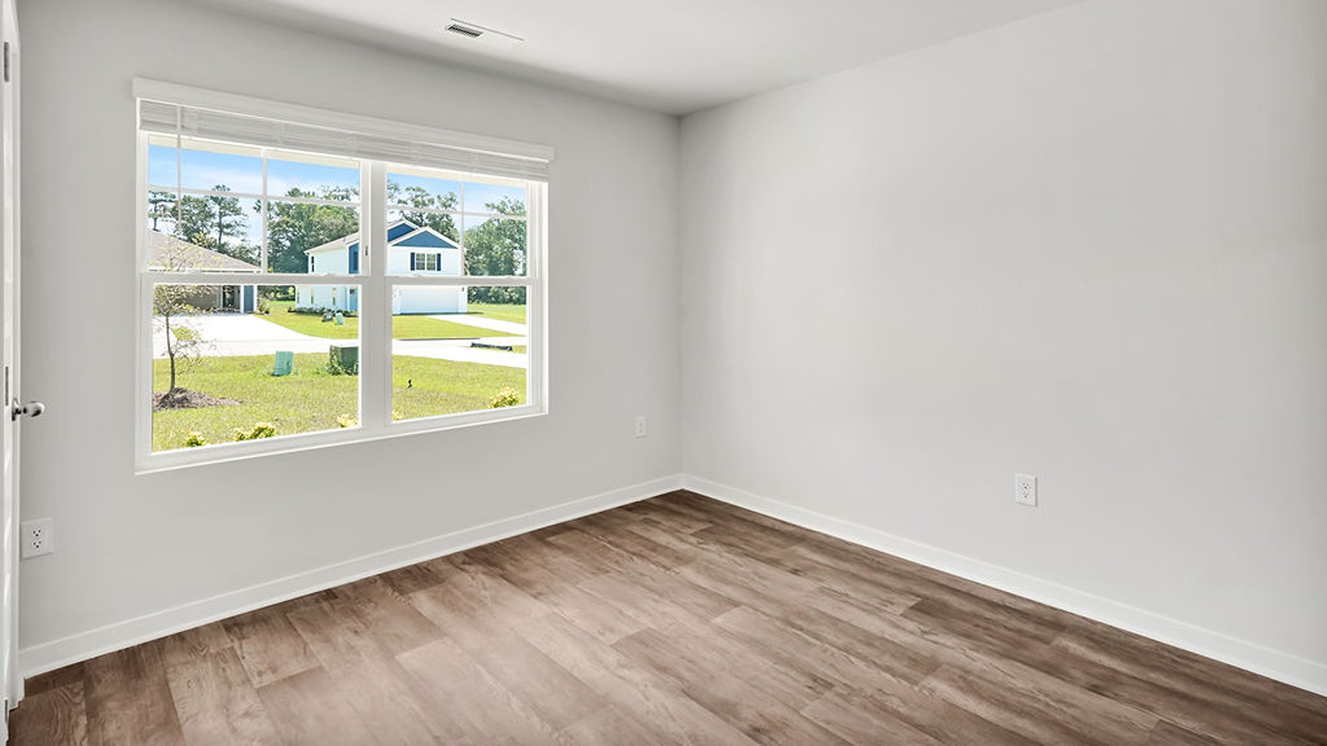 The living area is an open concept, where your kitchen, living, and dining areas blend