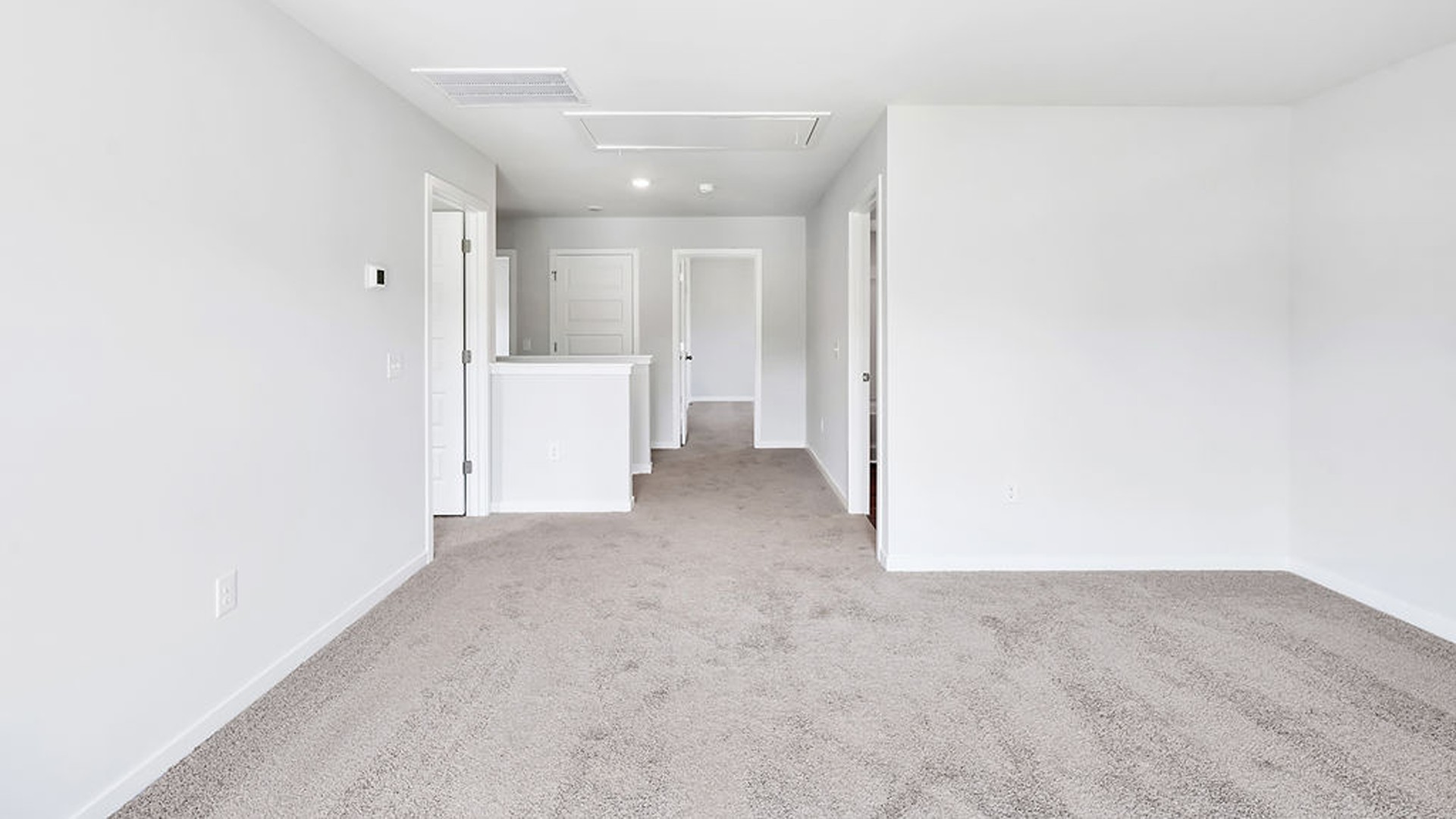 Upstairs, you will find three additional bedrooms, full bathroom and living space.
