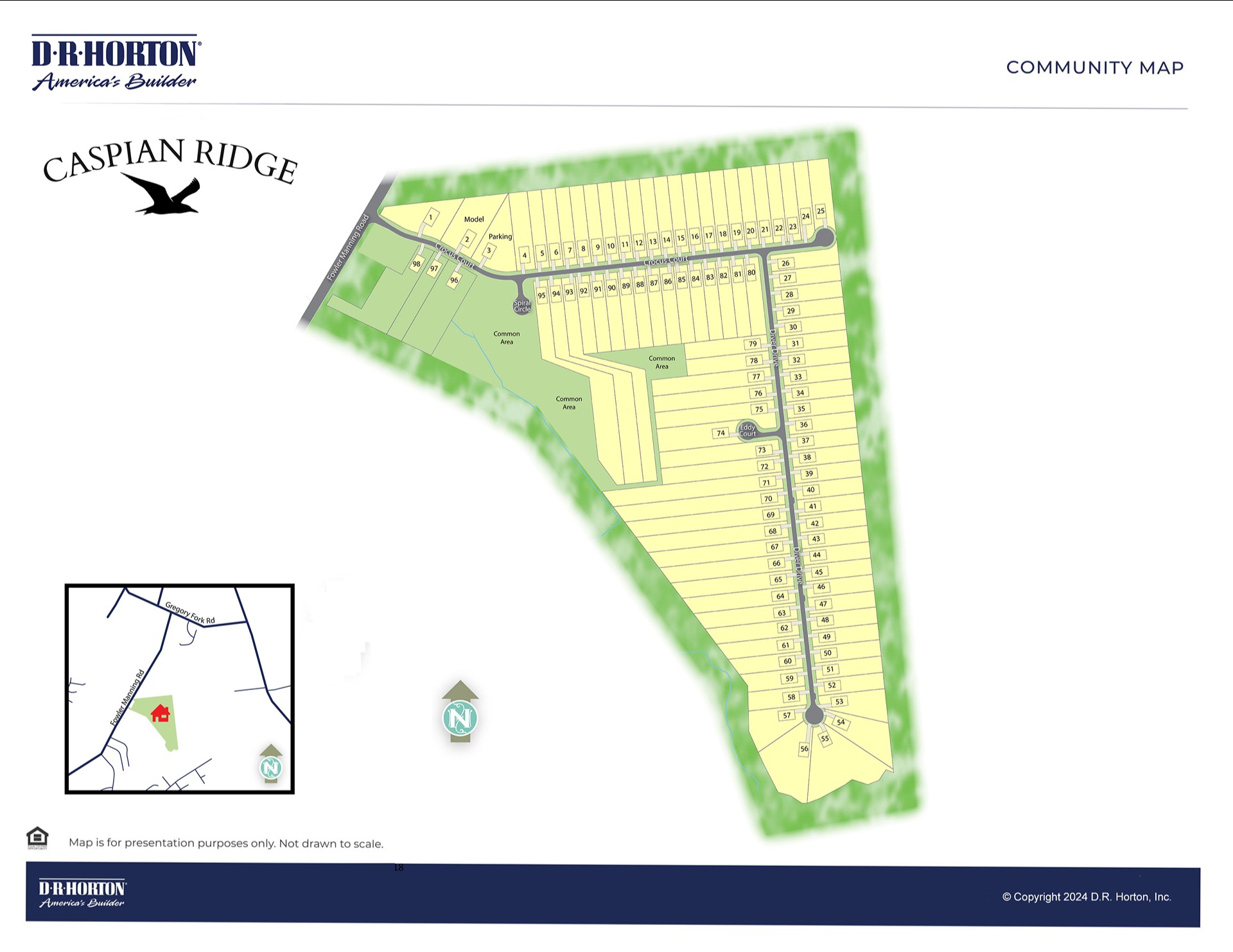 Static Lot Map