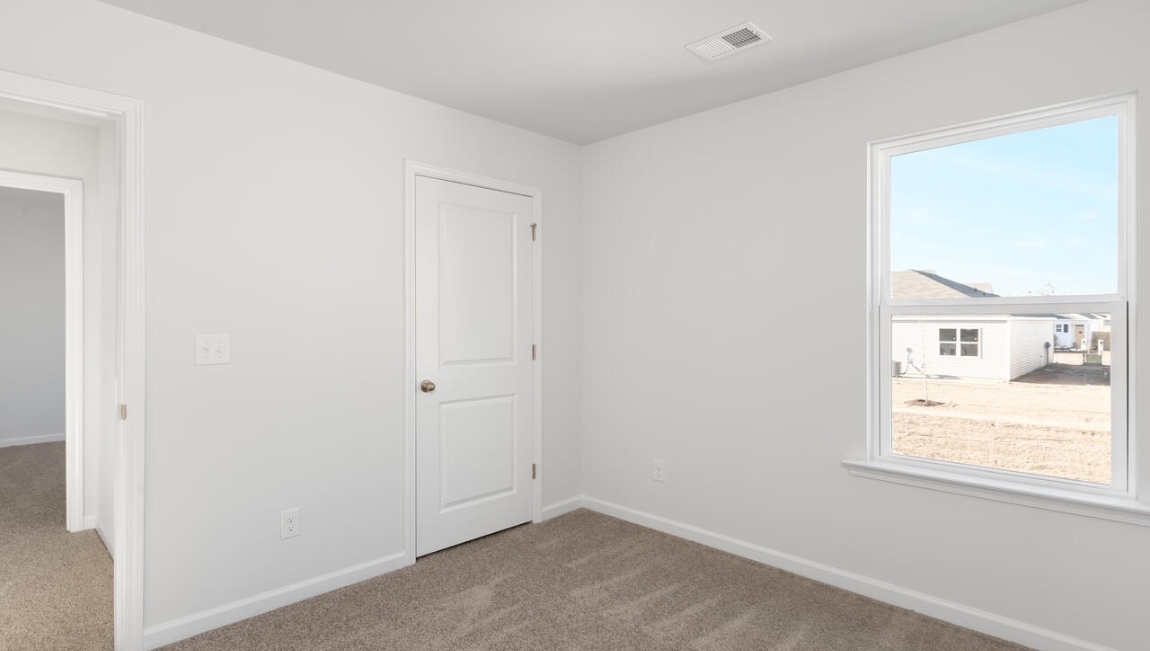 The second floor is complete with 3 additional bedrooms, a shared bathroom, storage & laundry room. Enjoy the patio perfect for entertaining and enjoying the Carolina nights.