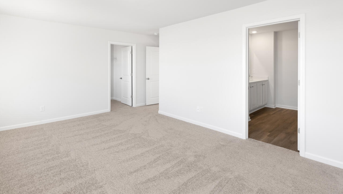 The second floor is complete with 3 additional bedrooms, a shared bathroom, storage & laundry room. Enjoy the patio perfect for entertaining and enjoying the Carolina nights.