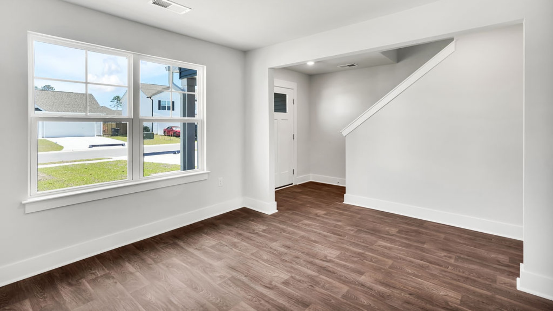 There is also a wonderful flex space on the main level that could be a dedicated home office or a formal dining room.