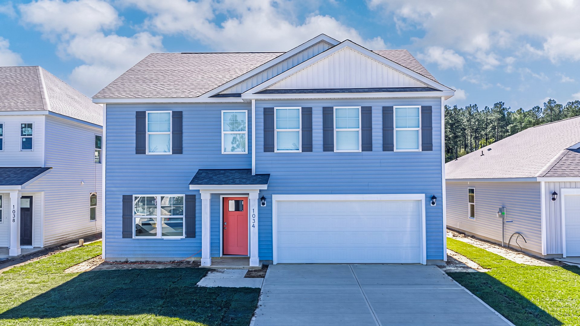 Inside this 4 bedroom, 2.5-bathroom home, you’ll find 2,804 square feet of comfortable living. The open concept layer connects the home beautifully, where the inviting foyer greats you upon entering the home and opens you to the large flex space that could make the perfect home office or den.